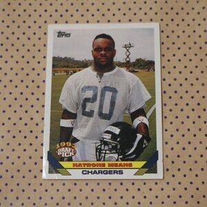 Natrone Means #477 Football Card